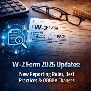 W-2 Form 2026 Updates