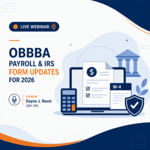 OBBBA Payroll & IRS Form Updates for 2026